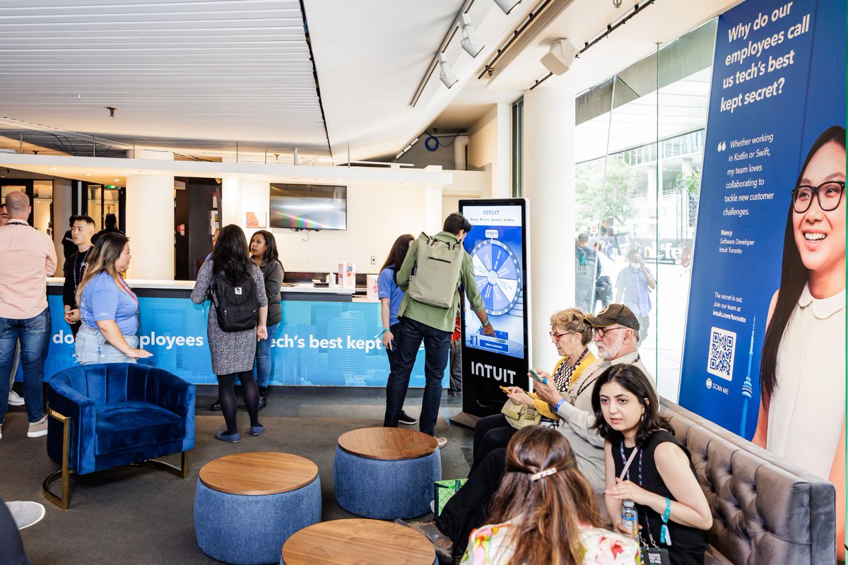 Thank you <a href="/intuitcanada/">Intuit Canada 🇨🇦</a> for choosing BIG Digital as your technology partner for your in-real-life Digital Gamificaiton Experiences! We had a blast designing, installing and powering your Spin to Win game via eye-level portable outdoor + indoor digital billboards.

#bigdigital