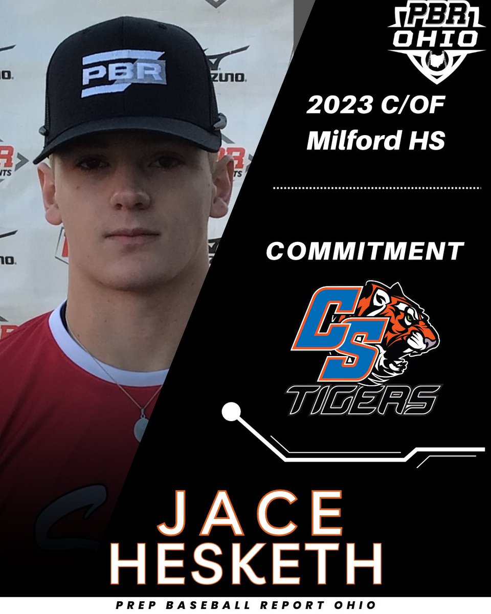 Prep Baseball Ohio (@prepbaseballoh) on Twitter photo π¨ Congrats to 2023 Jace Hesketh on his commitment to Chattanooga State University. π
Check out his profile hereβ‘οΈ loom.ly/a8afXDE
<a href="/jacehesketh2/">jt hesketh</a> π¨ Congrats to 2023 Jace Hesketh on his commitment to Chattanooga State University. π
Check out his profile hereβ‘οΈ loom.ly/a8afXDE
<a href="/jacehesketh2/">jt hesketh</a>