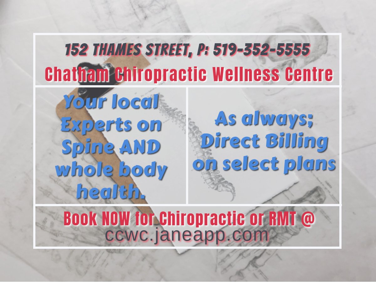 Don't wait for the new year, take control of your health NOW, by booking with Dr. Ormond today @ 
P: 519-352-5555   or 
ccwc.janeapp.com