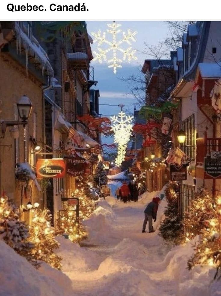 Christmas Time, Quebec 🎄