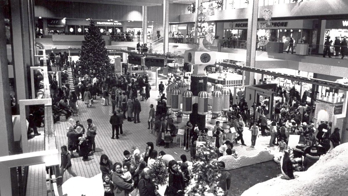 The most memorable &amp; magical holiday event during my childhood was the annual Christmastime staple held at Midtown Mall, downtown Rochester…Santa’s Magic Mountain &amp; t/Monorail Train Ride were t/two favourites to visit amongst the many…Cherished memories that last a lifetime..
