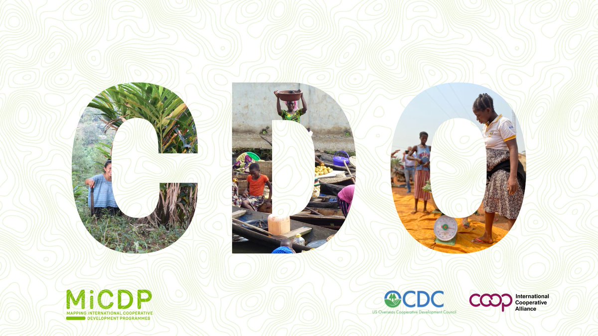 International Cooperative Alliance (@icacoop) on Twitter photo 🧐 Had you ever heard of Cooperative Development Organisations (CDOs)?
Learn how they are improving livelihoods in many communities
The #MICDP portal displays projects of 30 CDOs operating in 70 countries
micdp.coops4dev.coop/partners
📸 <a href="/SOCODEVI/">SOCODEVI</a> <a href="/DesjardinsGroup/">Desjardins Group</a> <a href="/Coopermondo/">Coopermondo</a> 🧐 Had you ever heard of Cooperative Development Organisations (CDOs)?
Learn how they are improving livelihoods in many communities
The #MICDP portal displays projects of 30 CDOs operating in 70 countries
micdp.coops4dev.coop/partners
📸 <a href="/SOCODEVI/">SOCODEVI</a> <a href="/DesjardinsGroup/">Desjardins Group</a> <a href="/Coopermondo/">Coopermondo</a>