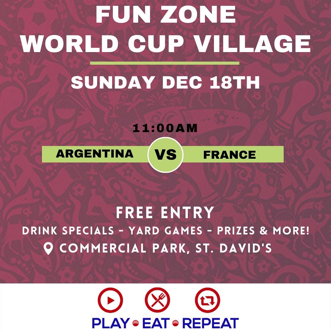 World Cup Time!!! Come spend it with us! ⚽️🏆And then there were 2… Who do you think is taking it all?! 🇫🇷🇦🇷 <a href="/bllbermuda/">Burrows Lightbourn</a>