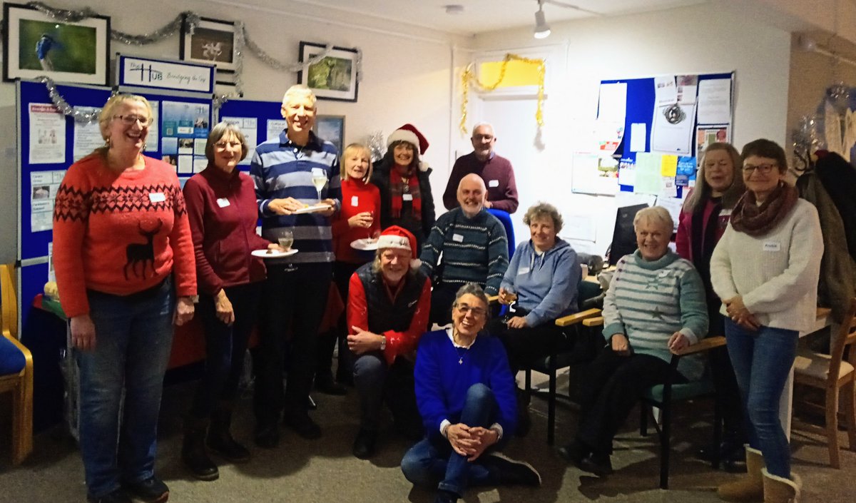 Lovely to get some of our many wonderful volunteers together yesterday to thank them for all they do for our community - not just at Christmas but all year round. What a super bunch you (and everyone who couldn't make it) are!  Thank you for all your hard work. Merry Christmas!