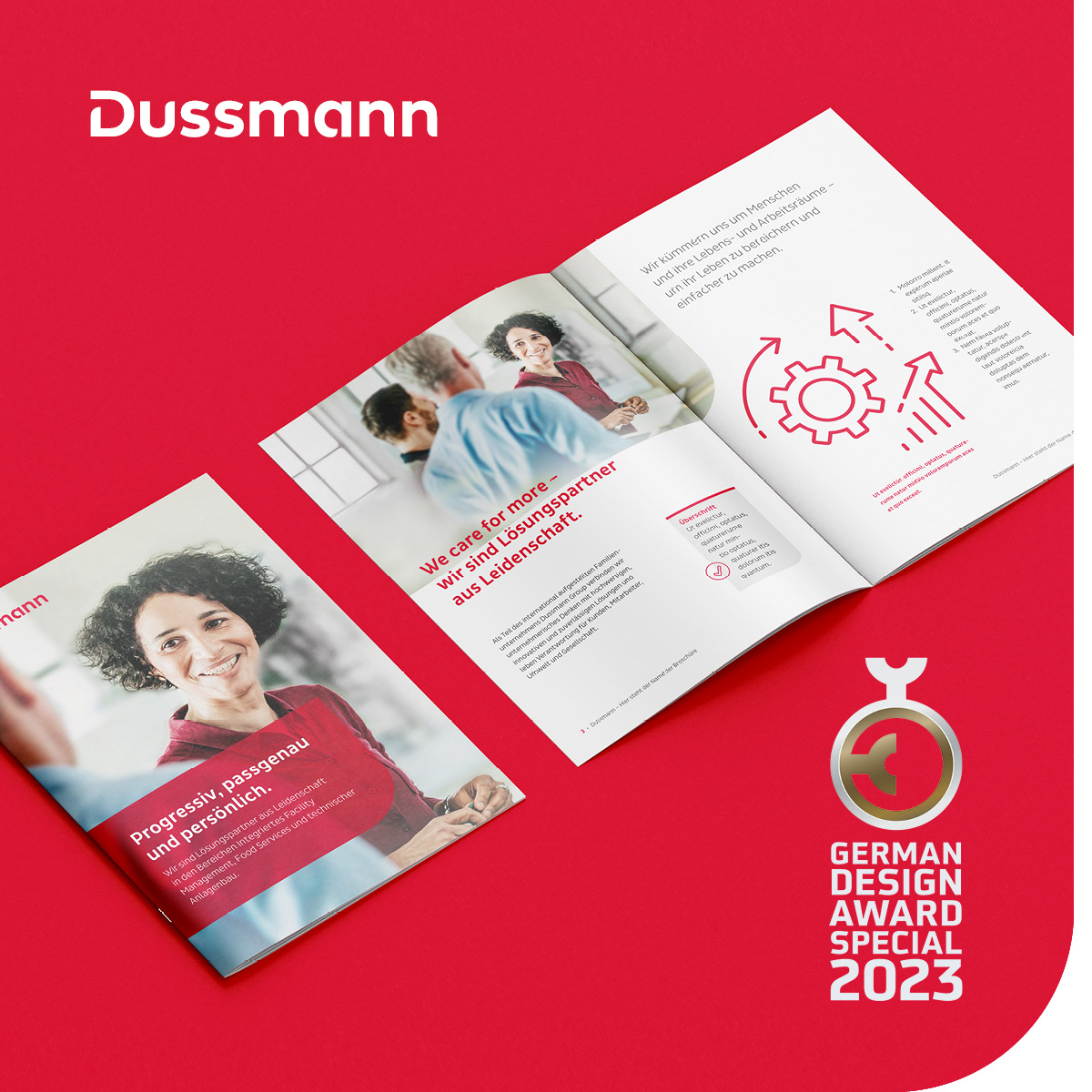 Dussmann (@dussmann) on Twitter photo The German Design Council @DesignInGermany has just awarded our new corporate identity with a “Special Mention” at the “German Design Award!”
A big thanks to the entire team and our brand strategy agency <a href="/TruffleBay/">TRUFFLE BAY Brand Strategy & Design</a>, who made this success possible!
We care for more. The German Design Council @DesignInGermany has just awarded our new corporate identity with a “Special Mention” at the “German Design Award!”
A big thanks to the entire team and our brand strategy agency <a href="/TruffleBay/">TRUFFLE BAY Brand Strategy & Design</a>, who made this success possible!
We care for more.