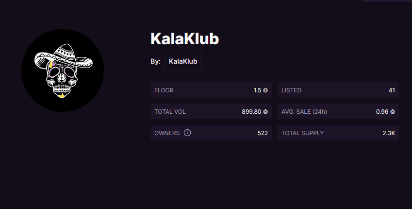 We have passed SOLANA and no one will stop us until the end!🔥🚀

As promised, we will get 5 people into pre-staking since we have surpassed our FIRST BIG GOAL‼️💀

EARN RATE: 3X [mint price]

#Sol #NFT #SolNFT #crosschain #KALAKLUB