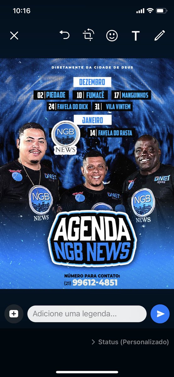 news_ngb's tweet photo. NGB NEWS NĀO PARA !!!

Agenda de eventos 🚀

Joga para lua 🌜 que é sucesso 🚀

Design @Hugodesigner_ 
@VitorPi59060364 @negaobayfirth @vt_rosa10 https://t.co/aLwCBOS3zO