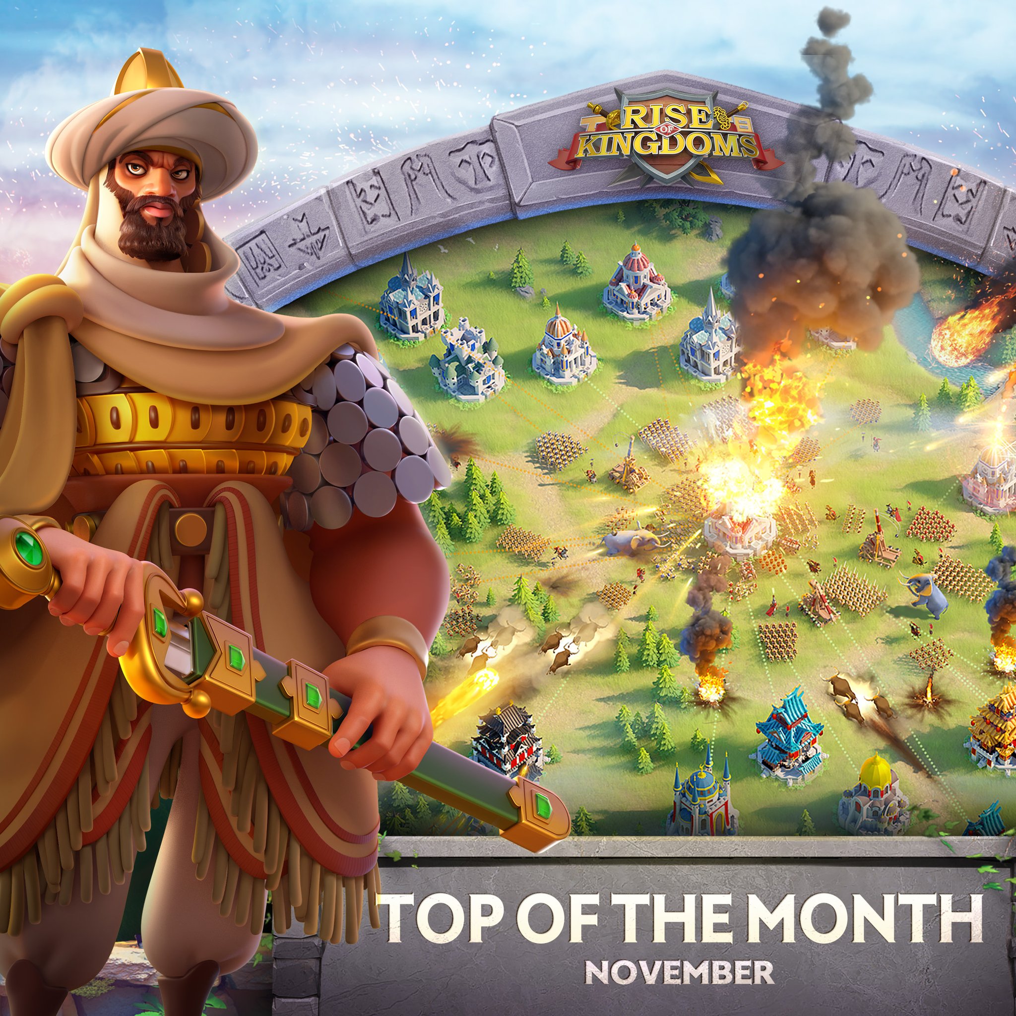 Rise of Kingdoms on Twitter "🏆 TOP OF THE MONTH NOVEMBER 🏆 Governors
