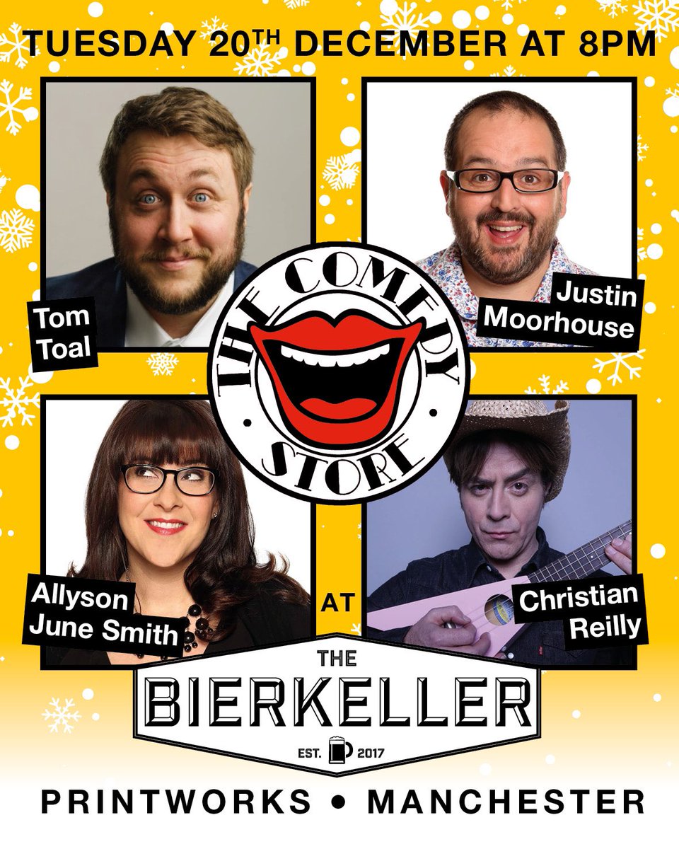 This will warm your cockles on a Tuesday night 🥶

thecomedystore.co.uk