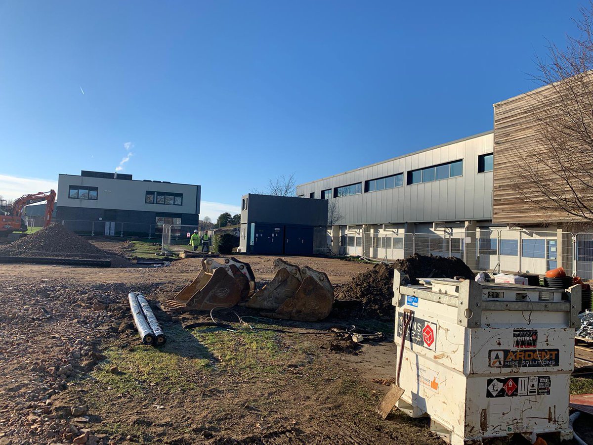 Works underway on our @brockcollege Independence Hub with @Asciaconstruct in partnership with @educationgovuk and @hantsconnect - ground works underway ready for piling to start in January 2023 @hounsome12345 #makingadifference