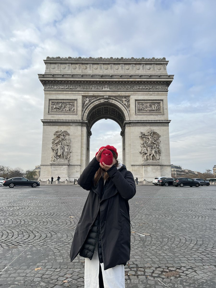 cryptochloes's tweet photo. Eiffel in louvre with @AzukiOfficial https://t.co/klYQj5kySn