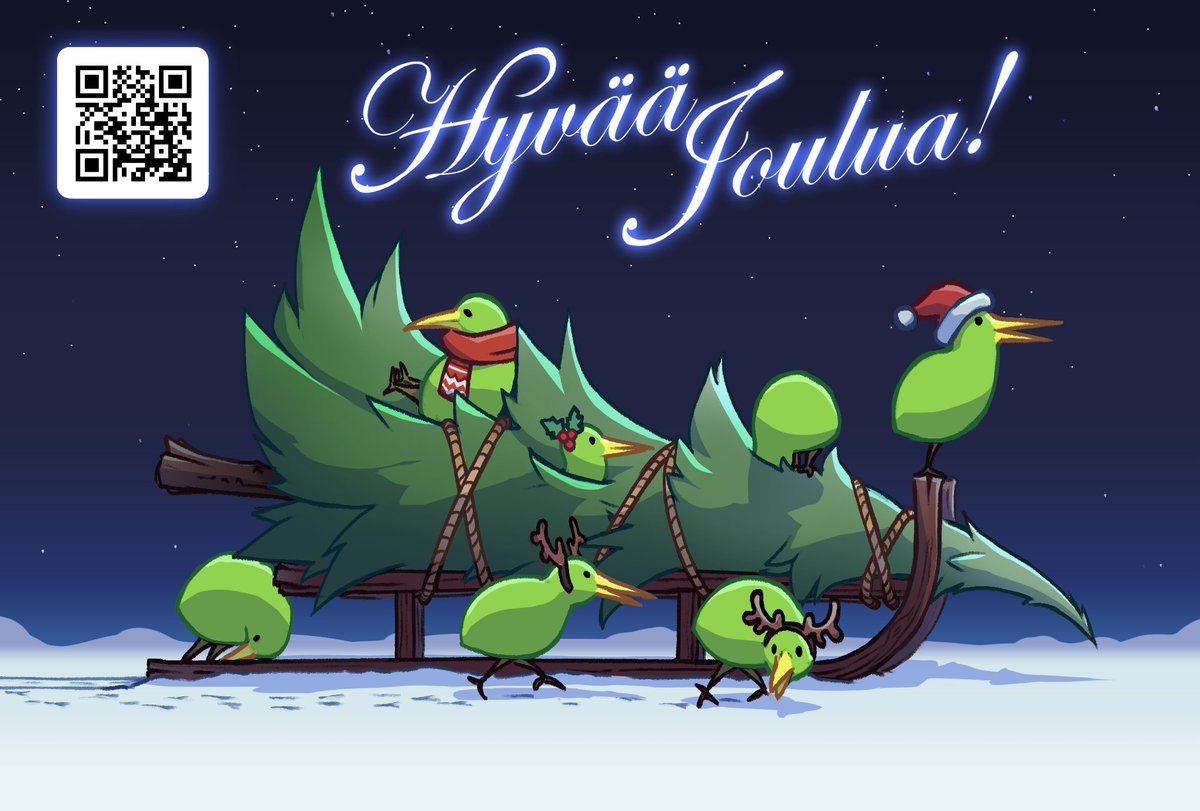 🎄 This year we added something new to the traditional christmas card. Holiday greetings can come to life with just a touch of #augmentedreality!
Read the QR code to see our #Christmas wishes 👇

#hyvääjoulua