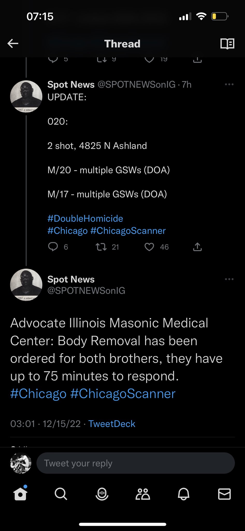 Chicago Bars on Twitter "If giving credentialed media scanner access