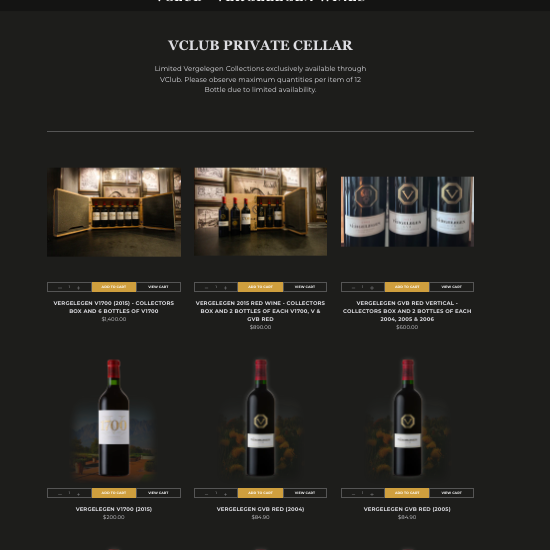 VClubwine's tweet photo. VClub Launches Private Cellar Collection to create a unique Wine centric experience. It gives our customers access to special vintages, verticals, large format bottles and Collectors Wooden Boxes. 

#vclubwine #vergelegen #vergelegenwine #southafricawine #v1700 https://t.co/NABf1ufewU