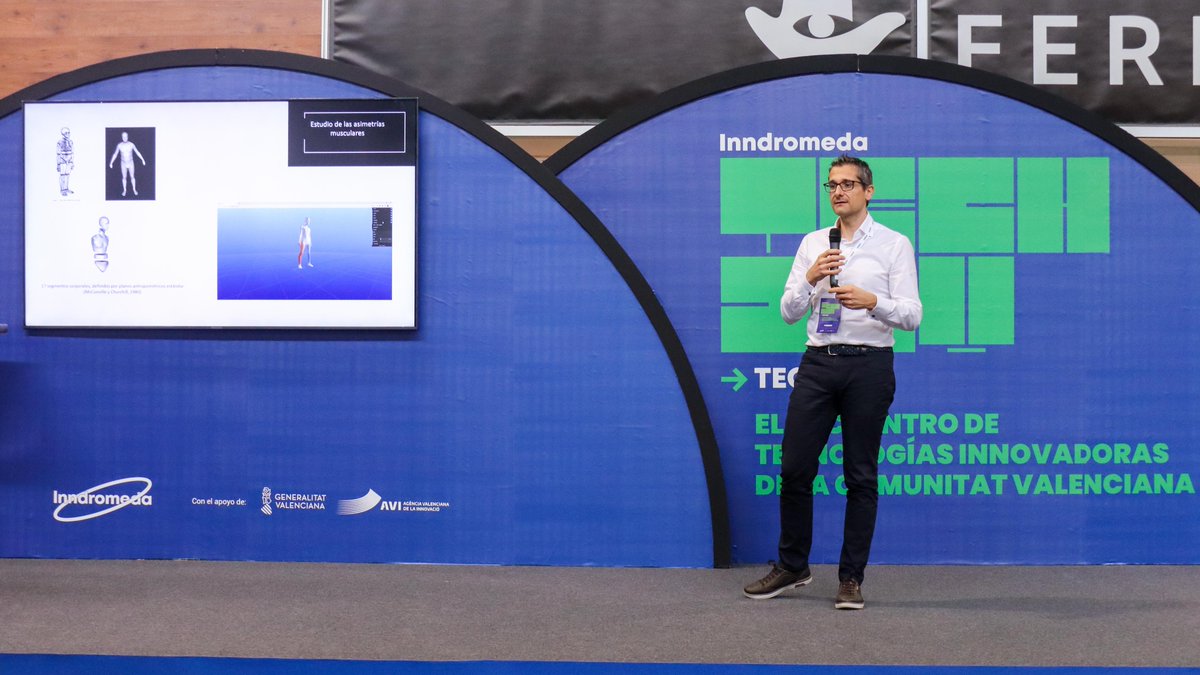 ibv_org's tweet photo. Hemos pasado la mañana en el @Inndromeda  #TechDay, presentando #MOVE4D, #PROSTACTO y la Tecnología para la detección temprana de #alzheimer y #parkinson, tanto en los stands como en la #DemoRoom. https://t.co/NdfyBZBuiV