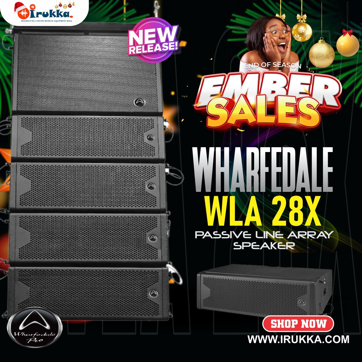 #Ember #Discount is still on, Don't wait till it's over, Grab yours Now! 

#WLA28X is the perfect balance between size and #performance, and a must-hear system!  💪💯  

Normal price: #1,150,000
Sales price: #1,100,000

Grab it fast!!! 🔥

#irukka #wharfedalepro