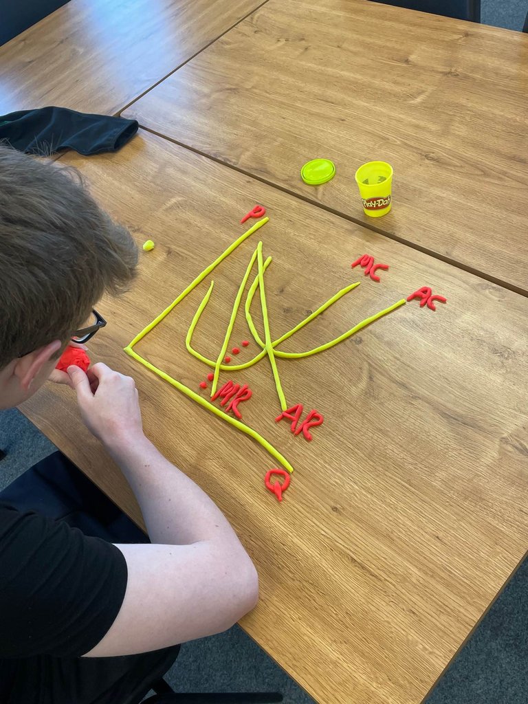 MyddeltonColl's tweet photo. Year 13 practiced their economic diagrams using Play-Doh, ahead of their January mocks.

  #myddeltoncollege #education #21centurylearning #firstclass #personalisedlearning #lifelonglearning #ks3 #prepschool #gcsestudents #sixthformcollege #britishschool #ukschools https://t.co/mc2ys33km6