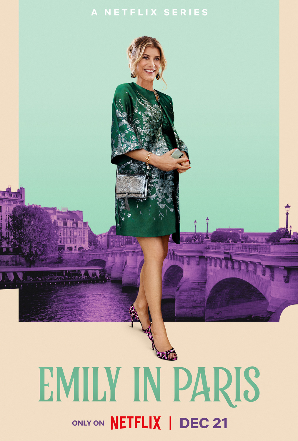Emily in Paris S3 karakterposters op Netflix België