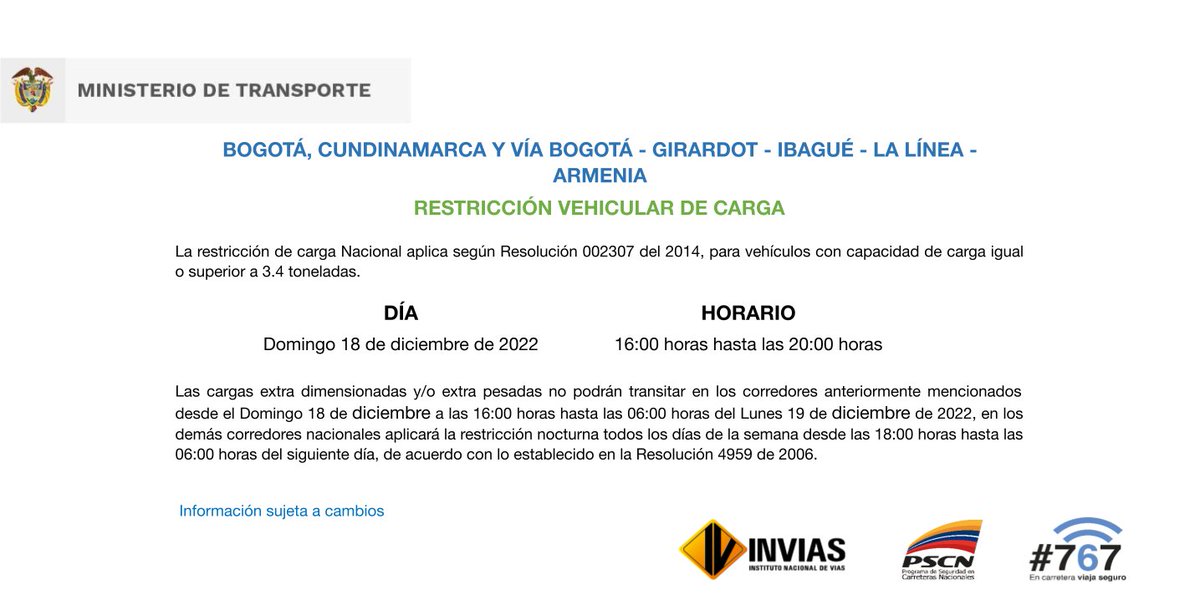 INVIAS #767 tweet media