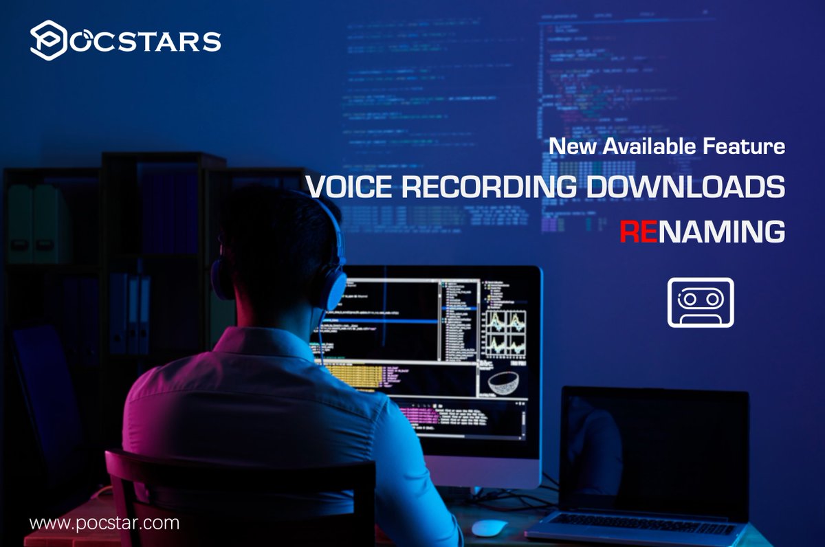 Now the new feature enables the automatic renaming of the recordings following a preset rule, e.g., “user_name + voice call time”. It greatly improves archiving efficiency and validity. This new feature is available for Latin American nodes for the time being.
#POCSTARS #PoC #PTT