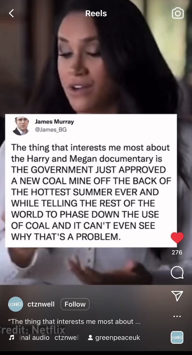 Did not expect to see an <a href="/James_BG/">James Murray</a> rage against coal expansion on my Insta reels. But I’m here for it!