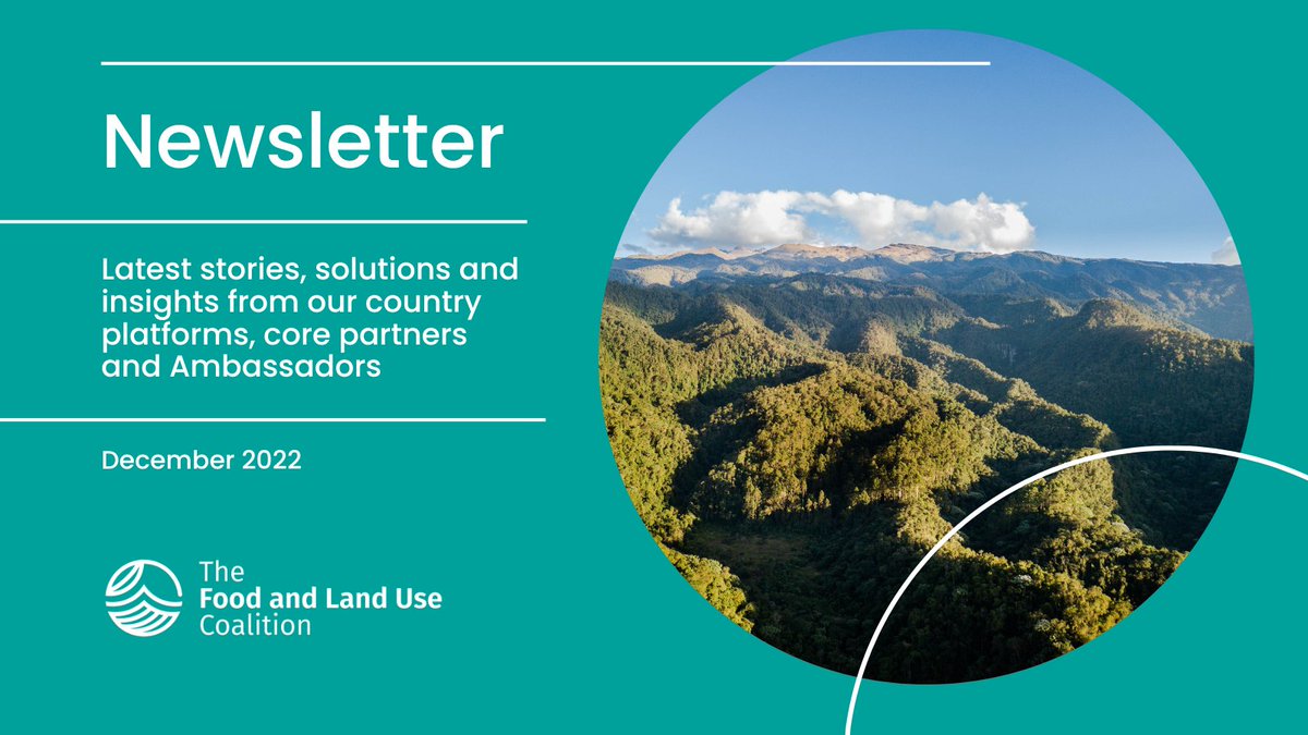 FOLUCoalition's tweet photo. With #FoodSystems high on the agenda at #UNGA22, #COP27 and #COP15, the last 1/4 of 2022 has been spectacularly busy for the food &amp; land use community.

Check out @FOLUCoalition's latest newsletter for a roundup of highlights 👇

https://t.co/ZSNRR0jibt https://t.co/5mgSoJT2Ec