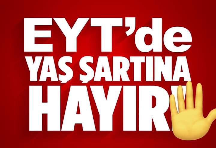 @EYT_EYT_EY @RTErdogan Nasıl bu kadar emin yazabildiniz? Daha bakanlar bilmiyor ne olacağını? #EYTyeYasSartıKabulEdilemez #EytdeYasKosulunaHayir #EytlininSabritasti