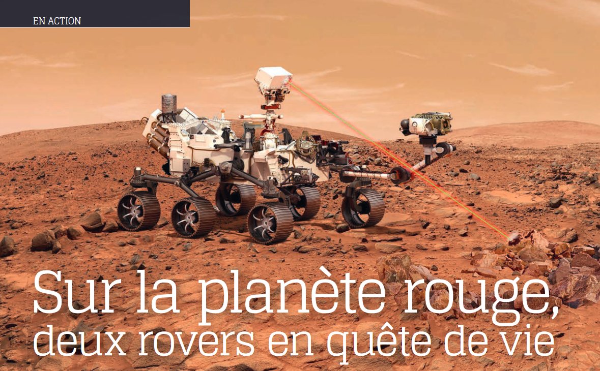 📰 ARTICLE
Le dernier numéro du journal du <a href="/CNRS/">CNRS 🌍</a> consacre un article aux rovers #Curiosity et #Perseverance avec des interventions de Cathy Quantin-Nataf du #LGLTPE. (Et pour tout savoir sur #Mars, nous vous conseillons de suivre <a href="/leplanetolog/">Le Planétolog</a> !)
➡️ lejournal.cnrs.fr/sites/default/…
