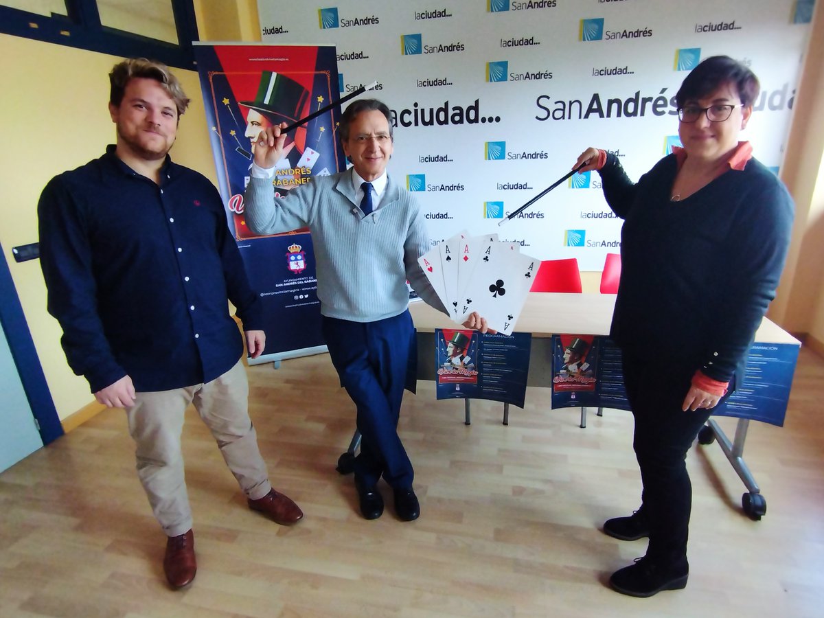 🤩 ¡Ya está aquí el Festival <a href="/LeonViveLaMagia/">León Vive La Magia</a> de #SanAndrés!

👉 Este año se celebran ocho espectáculos en el municipio, con magos y magas "de primera división", como ha contado el director del certamen, Juan Mayoral. 

Aquí toda la información 🔗 n9.cl/6063u