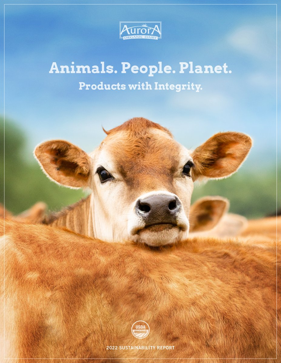 In its 2022 Sustainability Report, Aurora Organic Dairy provides a comprehensive and transparent update on its #sustainability performance over the last three years. bit.ly/3FR5XdY #ESG