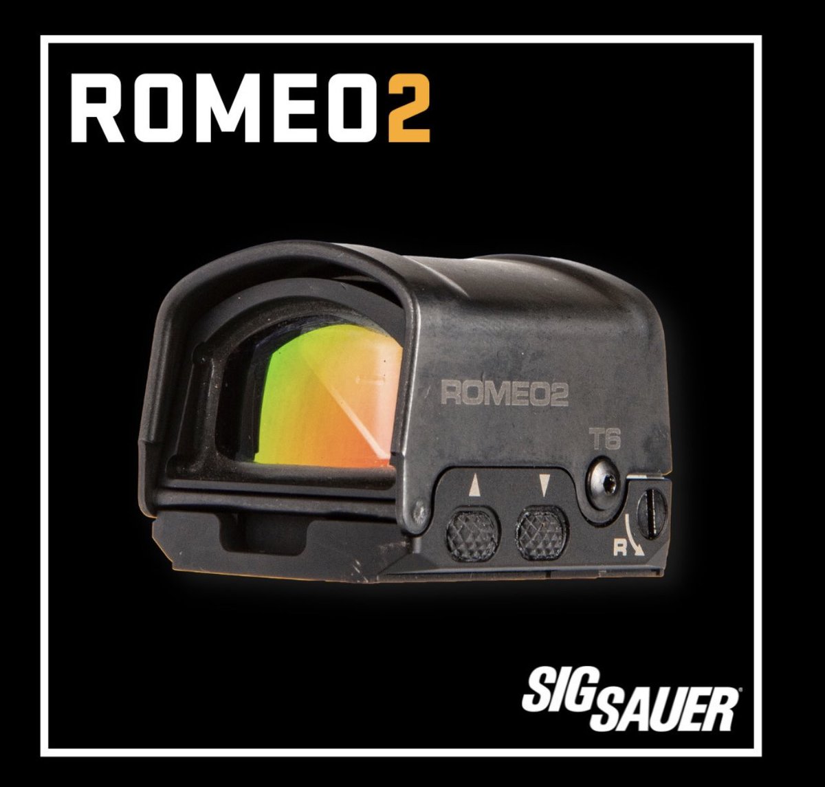 hub_az's tweet photo. The ROME02 maintains 25,000 hours of battery life, comes with MOTAC to automatically power the optics on and off, and is compatible with all SIG pistols that have the newer PRO-CUT slide. #SIGSAUER #SIG #ROMEO2 #RedDotRevolution #thehubaz #AZWS https://t.co/VOIrhyfMX2