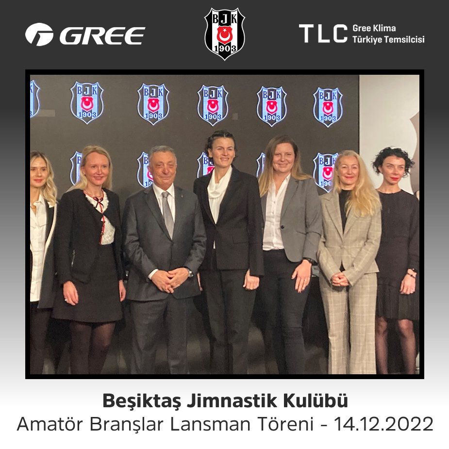 GreeTurkiye's tweet image. 14 Aralık 2022 tarihinde düzenlenen Beşiktaş J.K. Amatör Branşlar Sponsorluk Lansman Töreni’nde, 2022 - 2023 sezonu &quot;Kadın Futbol A Takımı Kategori Sponsoru&quot; olarak, kulüp başkanımız Sn. Ahmet Nur Çebi&apos;den plaketimizi aldık. 💪🫶
#Gree #TLCKlima #BJK #Beşiktaş