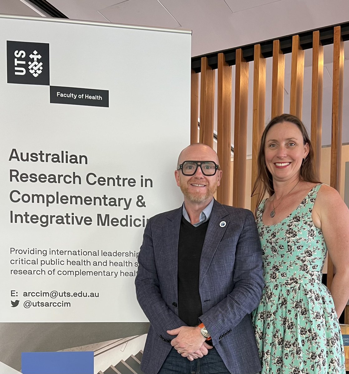 ProfAdamsARCCIM's tweet photo. Presenting Amie Steel and Jon Adams - the Co-Directors of @UTSARCCIM congratulations to the #ARCCIM team, collaborators and supporters @loic_treffel @CLedowsky @wwrc21 @EuJIMonline @vitally_au @JacquiFahey @NIH_NCCIH https://t.co/MwFxfzpQs2