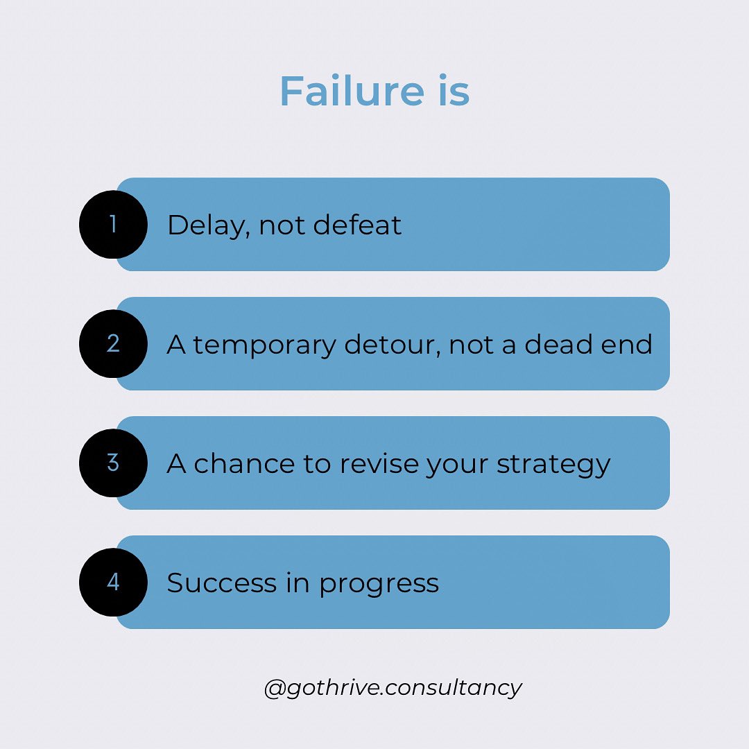Go_Thrive_'s tweet photo. If you cannot fail, you cannot learn 💫 

@Go_Thrive_ 🚀 

#failure #mindsetmatters #ThursdayMotivation #surviveandthrive https://t.co/q1sJabHiiW