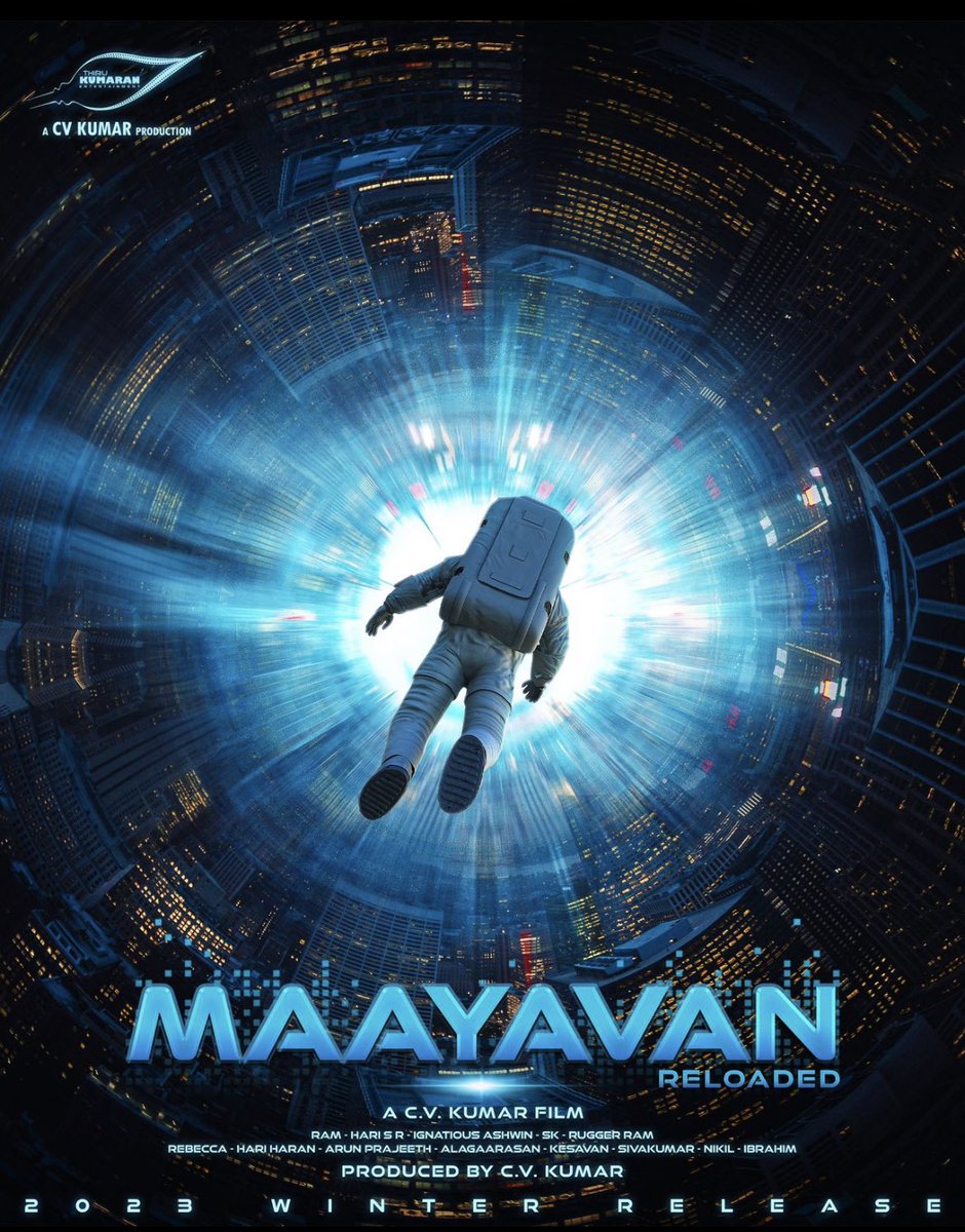 sundeepkishan's tweet photo. All the Best Darling…looking forward to watching you spin your magic with the Franchisee again ♥️
#Maayavanreloaded
A @icvkumar Directorial
@ignatiousaswin @imhari_sr_
@onlynimil @thirukumaranEnt @ikcreations https://t.co/oUFTW6OgMR