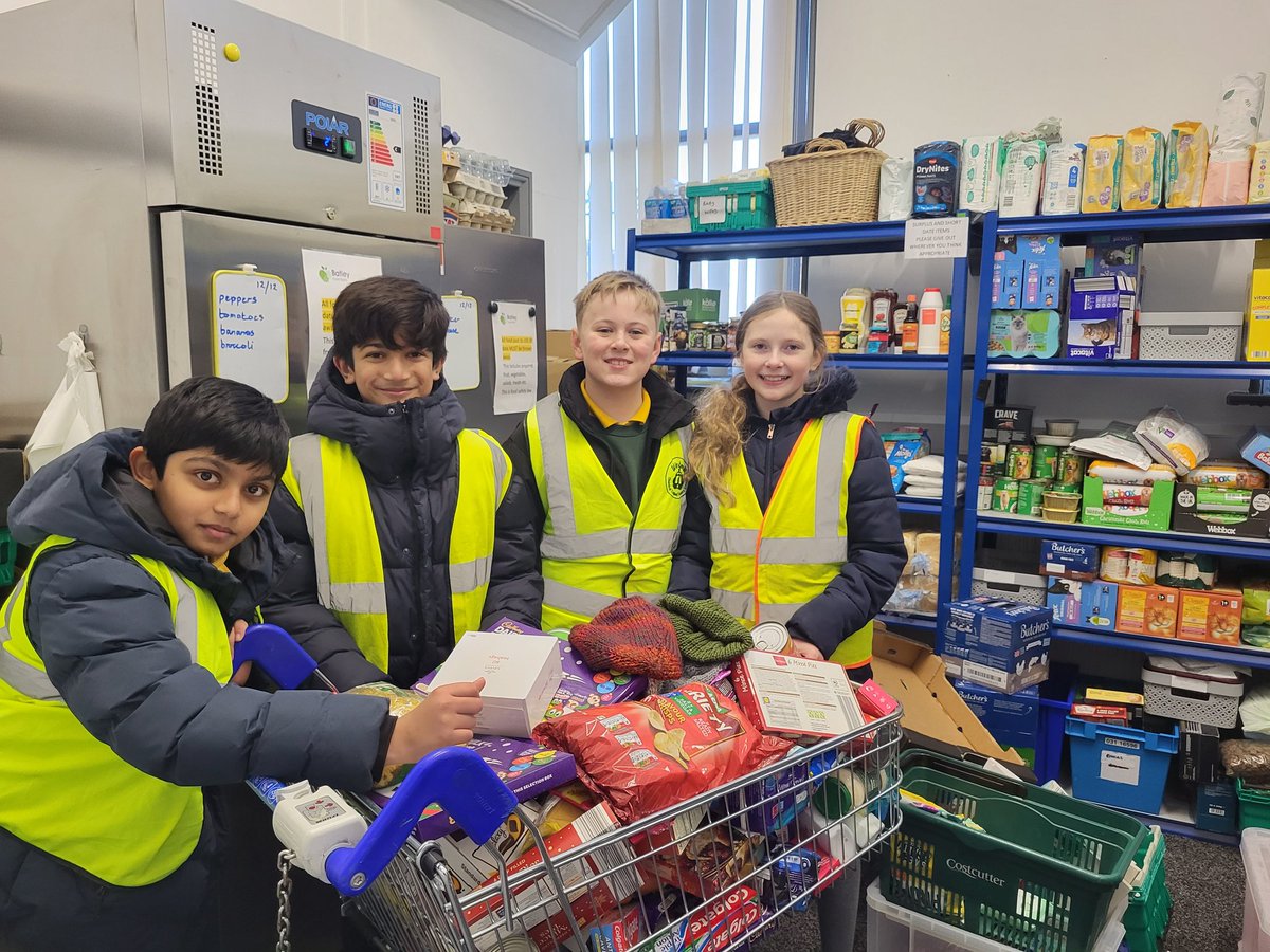 Y5 and Y6 School councillors have been to drop off all your wonderful donations to Batley Food Bank and to see the great work that they do.

Thank you so much for your support- we are overwhelmed with your generosity!
<a href="/Windmill_CE_Sch/">Windmill CE Primary</a>
