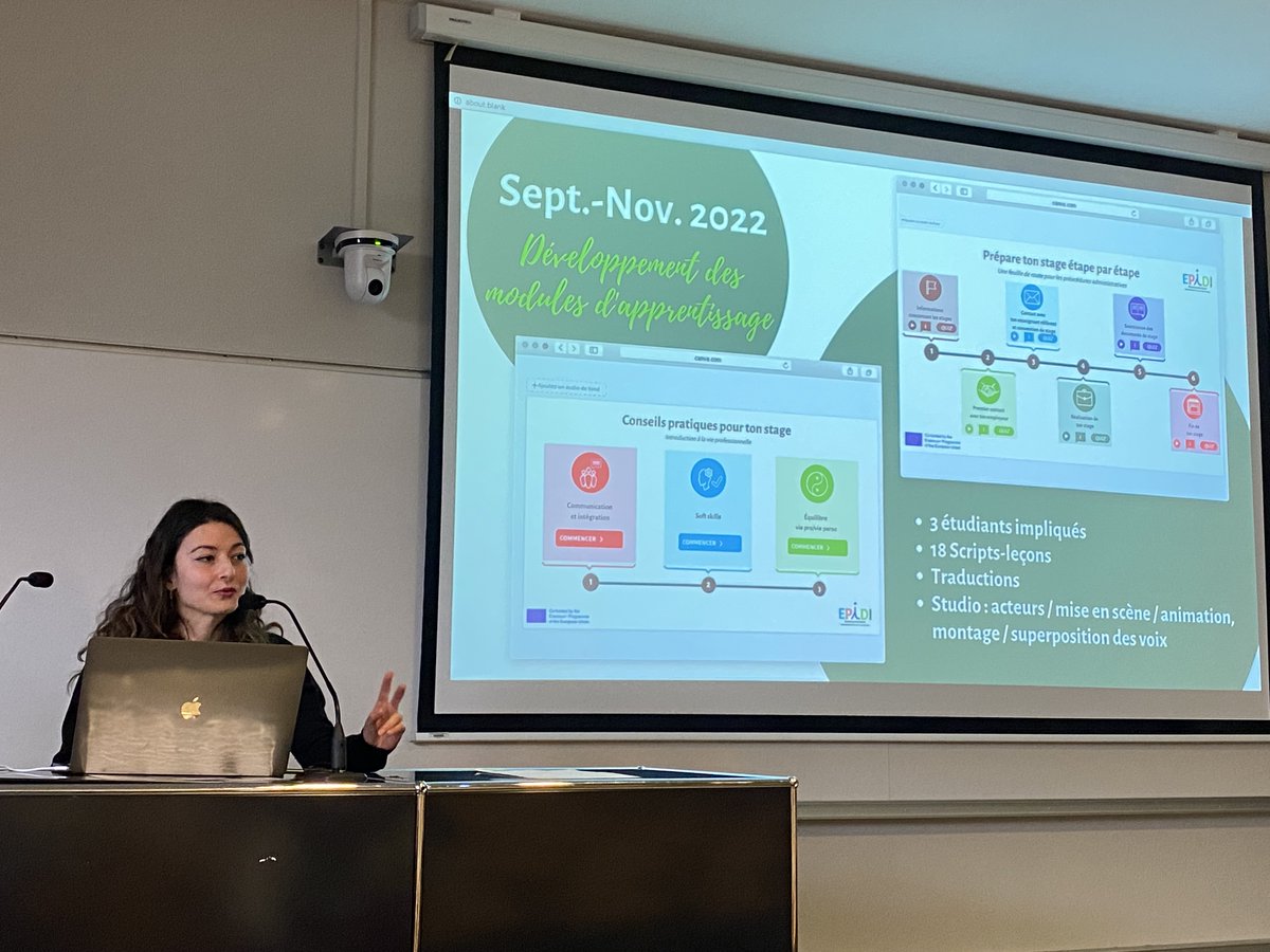 EPIDI_eu's tweet photo. Our latest EPIDI event was a great success! 👏

🥁For our first in-person event at @UNISTRA, we were happy to welcome around 45 guests. Thank you for sharing your ideas and thoughts on our e-learning modules with us! https://t.co/7kb20ZeWAo