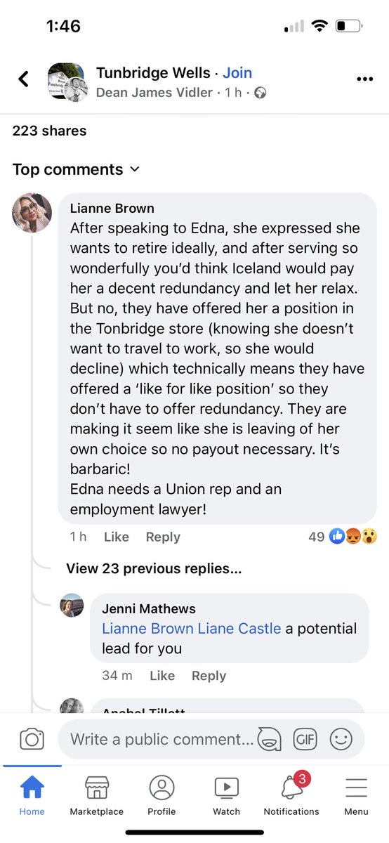 LincolnNiamh's tweet photo. @IcelandFoods @icelandrichard  Is this how you treat an employee of 17 years?? https://t.co/SV2yFGYsJd