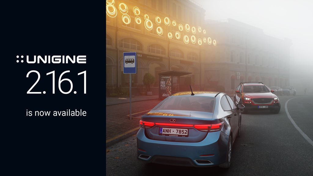 Unigine's tweet image. UNIGINE 2.16.1 is up and it has quite a few cool features up its sleeve! Take a look at Screen-Space Haze Global Illumination, Better Import API, VR Improvements and other features:
unigine.com/news/2022/unig…
#unigine #realtimevisualization #3dengine #realtimerendering