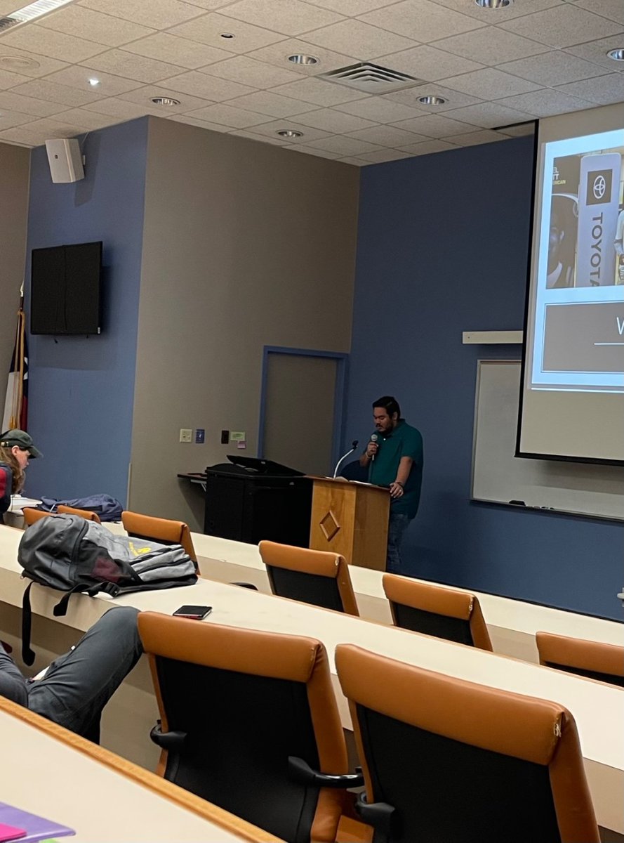 Students on the Brenham campus conclude this semester by presenting tribute speeches.  Great job!