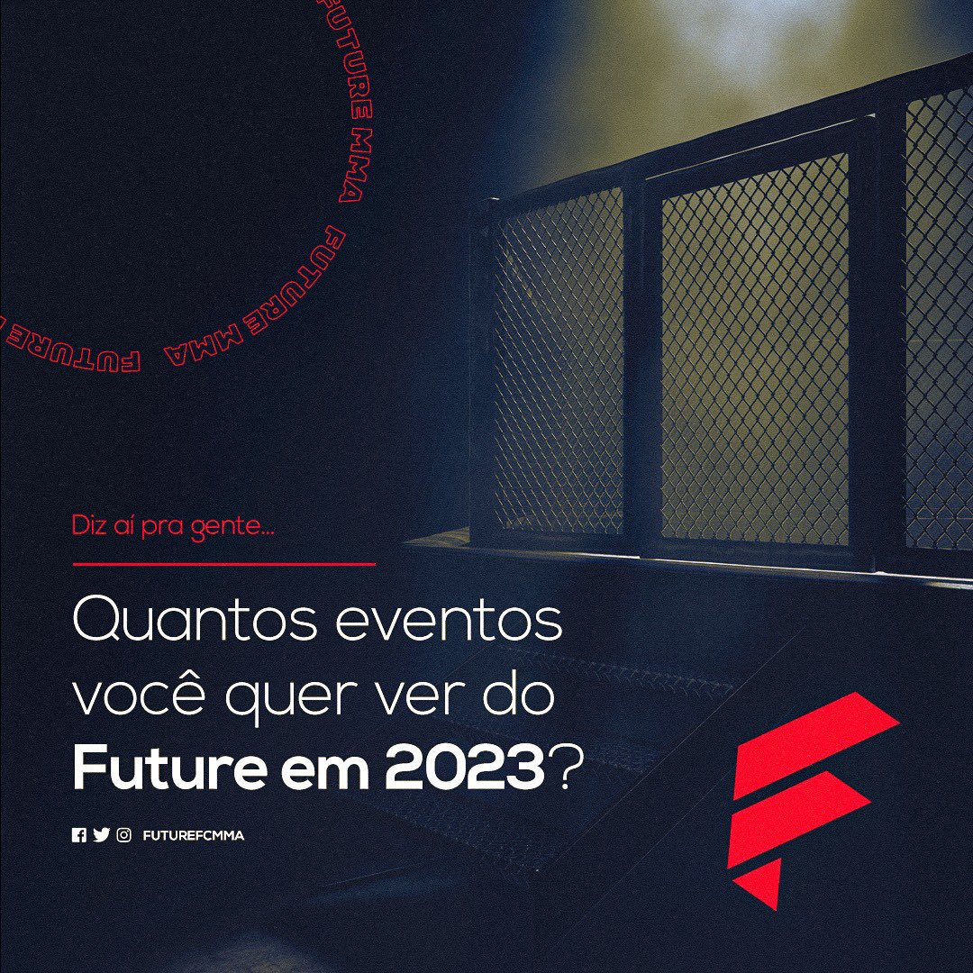 futurefc_mma's tweet photo. Quantos eventos você quer ver no Future ano que vem?

#futuremma #wearethefuture https://t.co/V9veaa2CHM