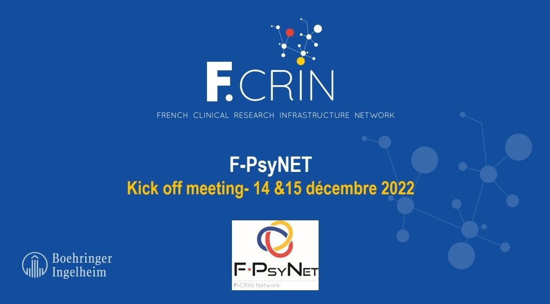 PsyNET_FCRIN's tweet image. Clôture et fin du kickoff meeting de @PsyNET_FCRIN des échanges très enrichissants et le début d&apos;un réseau en construction! Merci à tous et à très vite pour l&apos;étape 2! 
@FCRIN_network