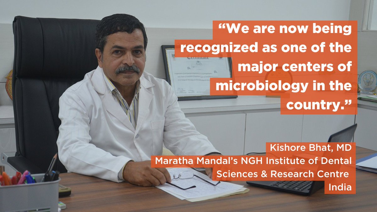 SeedingLabs's tweet image. 👇Take a moment to (re)visit a top story of 2022: Dr. Kishore Bhat at the Maratha Mandal Dental College (MMDC).

They are training the next generation to accurately identify oral pathogens to prevent deadly bacterial infections. 🔬

🔗 bit.ly/drkishorebhat
#InstrumentalAccess