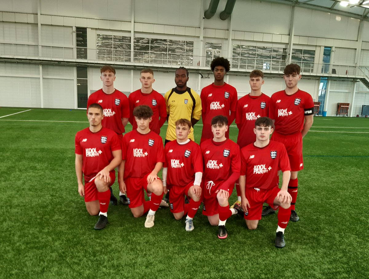 Here's your ECFA Men's National Team line up for today's fixture v <a href="/isfafootball/">ISFA</a> ⚽

We're underway. Stay tuned for updates 📻