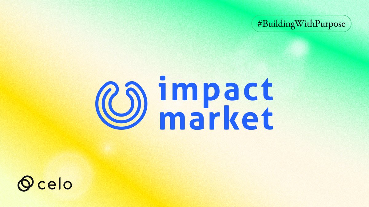 Celo's tweet image. .@impactMarket_, the Human Empowerment Protocol, is #BuildingWithPurpose for the real world.

It’s unlocking access to inclusive financial solutions such as Unconditional Basic Income for financially underserved people worldwide.

🧵👇