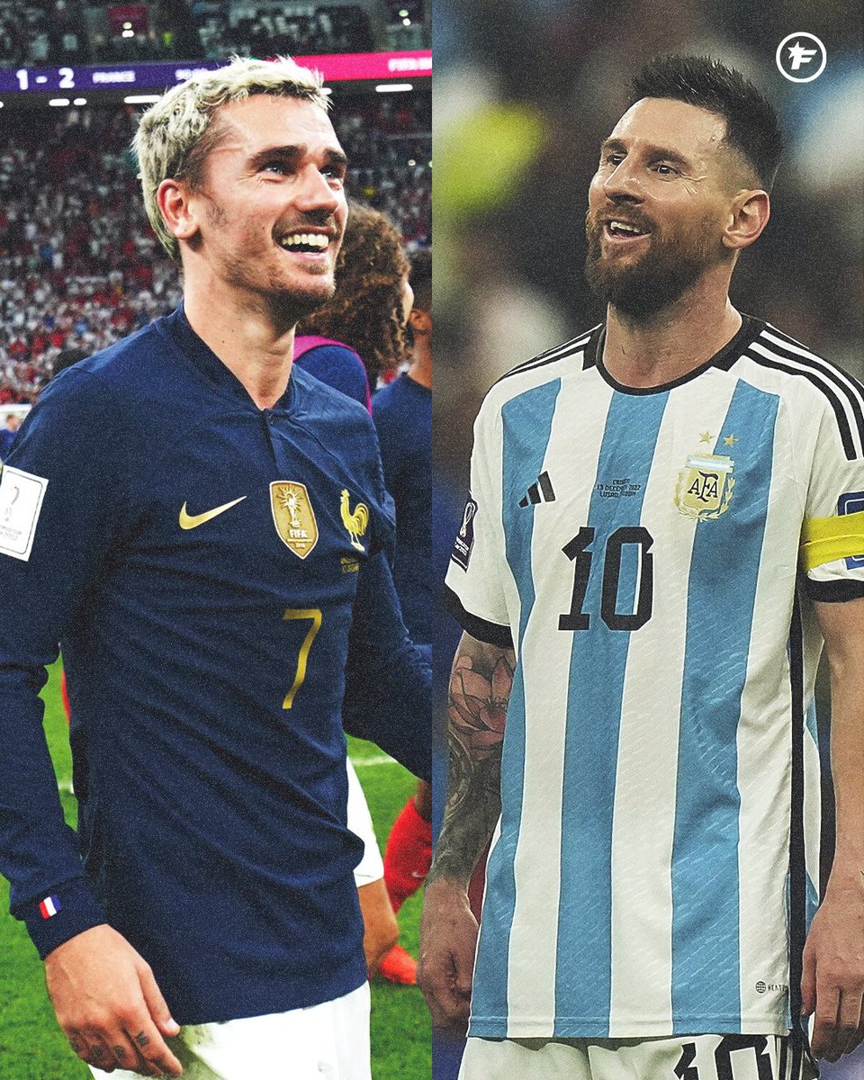 footmercato's tweet photo. Qui est le meilleur joueur de la Coupe du monde, Griezmann ou Messi ? 🇫🇷 🇦🇷 🙄 https://t.co/QTuwWH6896