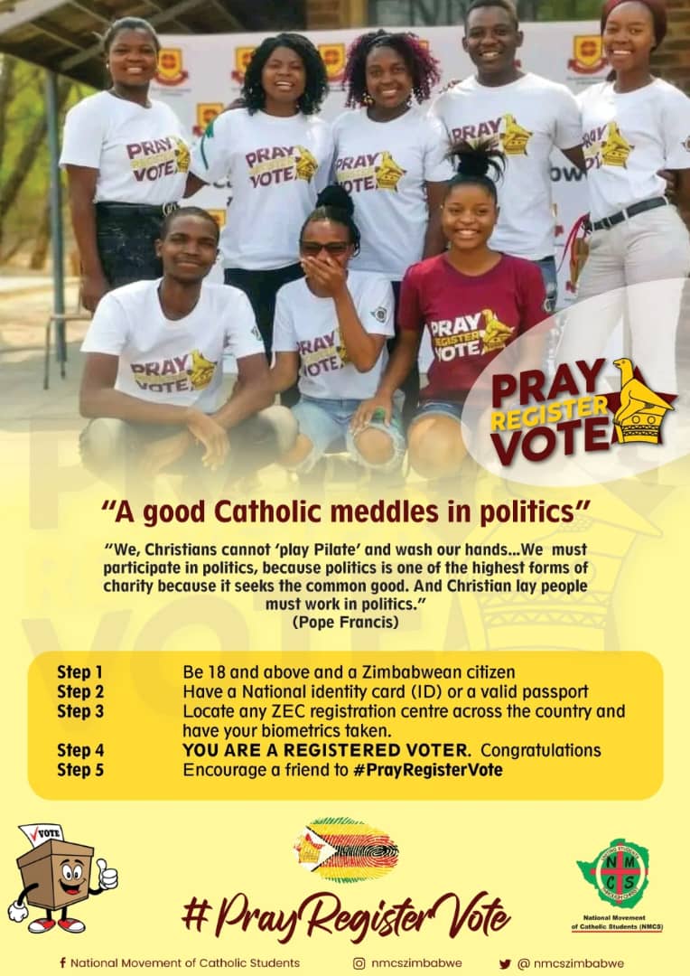 Complacency is not a Christian value, pray, Register and vote