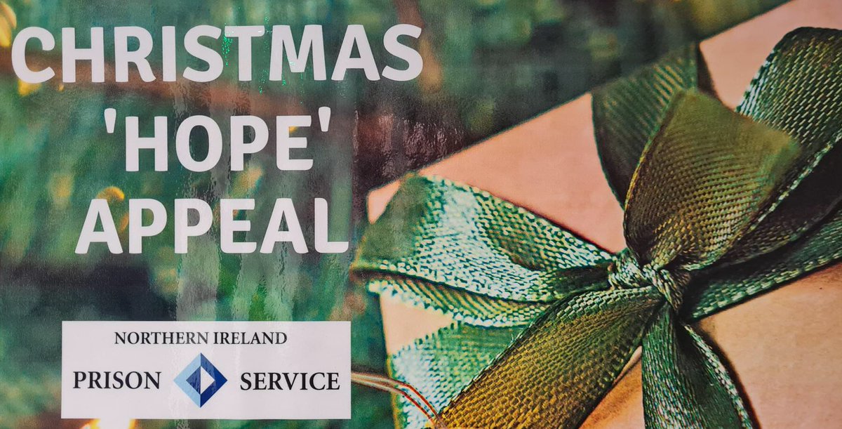 NIPrisons's tweet photo. Fantastic work from our staff who have donated hundreds of toys and food parcels as part of our ‘Christmas Hope’ Appeal.  

Even in these challenging times the generosity of prison staff shines through.  

Privileged to support @PFNI81 and @TrussellTrust in Northern Ireland. https://t.co/tLPB827c4J