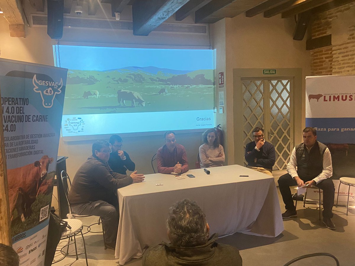 ITACYL's tweet photo. Ayer se celebró en Ávila la jornada "La tecnología del procesado de datos en la mejora del vacuno español" en el marco del GO @gesvac
Seguimos trabajando en la mejora de la rentabilidad del sector🐂
#ITACyL #FECL @cobadu_coop @hazifundazioa #uchae #imasde #abelur @RevistaFrisona https://t.co/4W2AgqCyqT