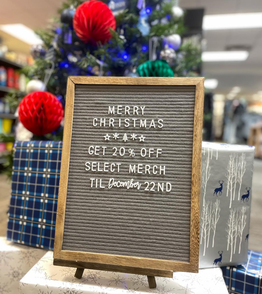 DSbookstore's tweet photo. Take advantage of our Christmas Sale and get 20% off select merch through December 22nd! 🎄

Shop online now at https://t.co/Y8j7WffcQ9 🎁 https://t.co/EWUXg0duf2